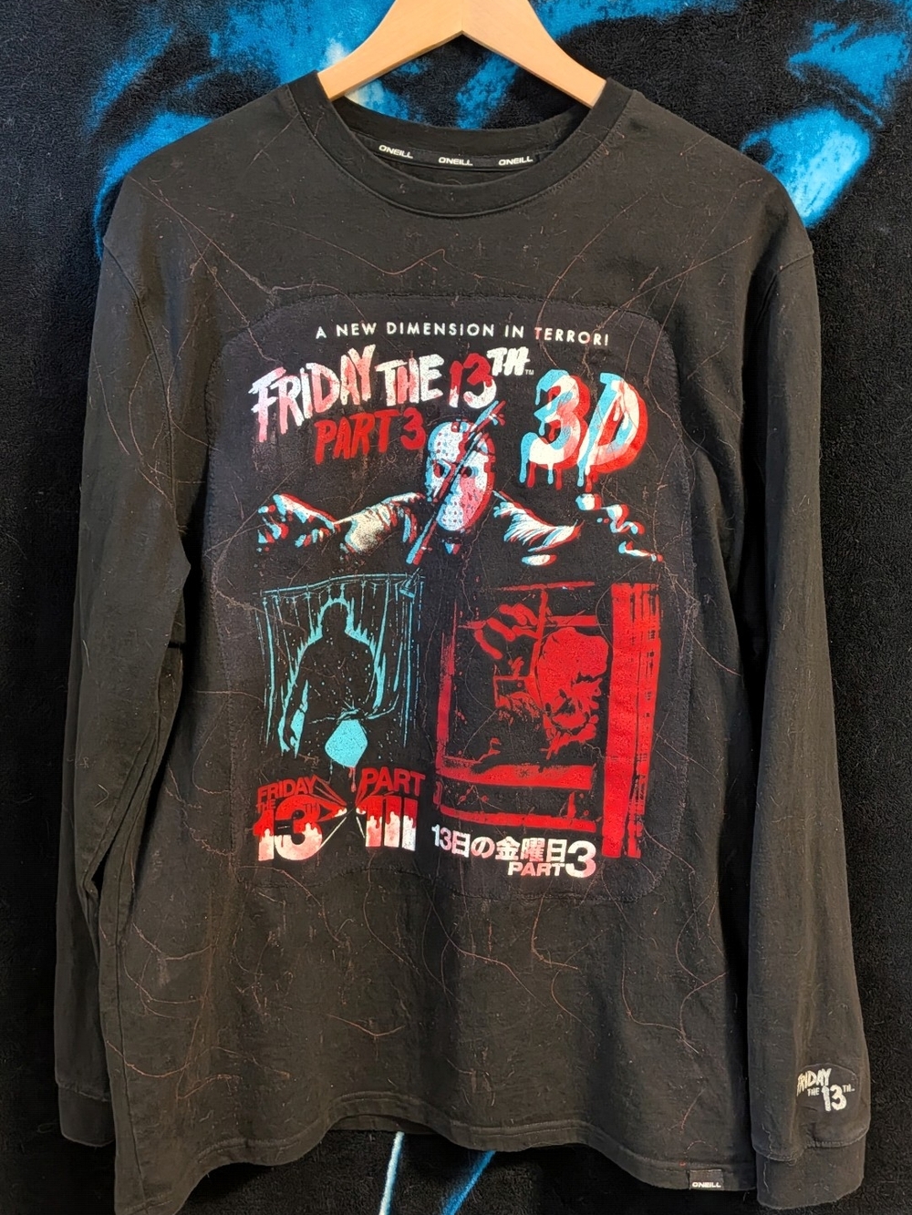 Custom Sewn "Friday the 13th" Long Sleeve Shirt - Horror Movie